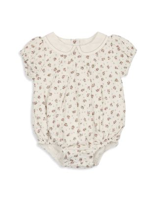 Maniere - Girls' Rose Bud Romper Bodysuit - Baby, Little Kid