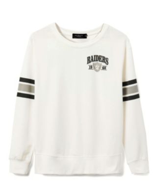 Junk Food Clothing - Women's NFL Las Vegas Raiders Kickoff Crew