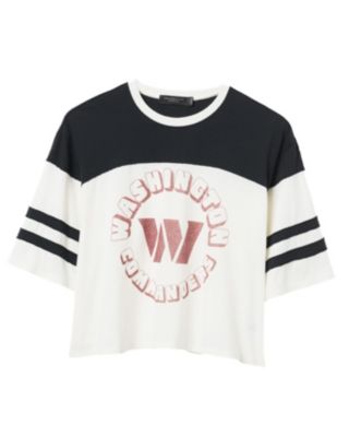 Junk Food Clothing - Women's NFL Washington Commanders Hail Mary Tee