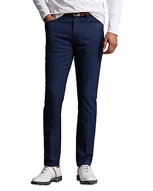 Shop Polo Ralph Lauren Classic Fit Medium Weight Twill Pants In Navy