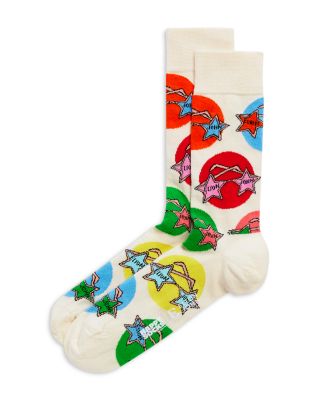 Happy Socks x Elton John Glasses Crew Socks