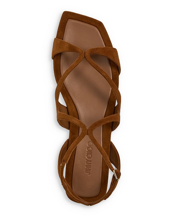 Shop Jimmy Choo Women's Ayla Sandals In Tan