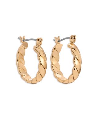 Textured Mini Hoop Earrings