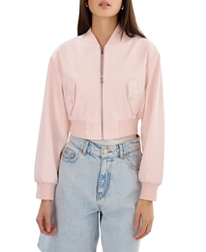 Shop Lamarque Evelin Jacket In Pink Puff