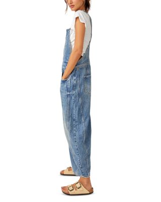 Free People We The Free Good Luck Overalls | Bloomingdale's