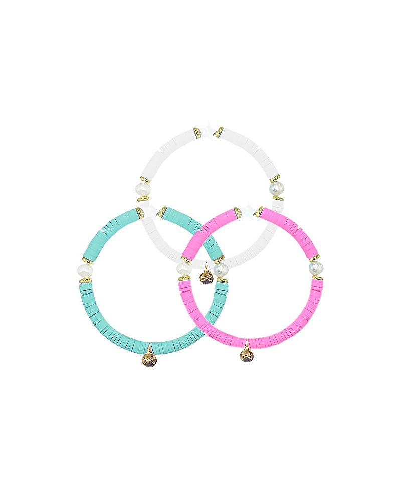 Bits & Bows Girls' Coastal G Bracelet Set - Big Kid