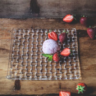 Bossa Nova Square Platter, Set of 2 