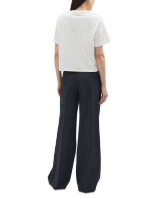 High Waist Wide Leg Trousers 