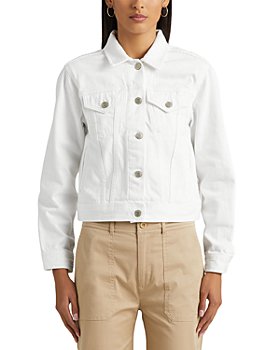 Ralph Lauren Denim Jacket SMALL Polo Jeans Co. Womens Blue Label Button Up