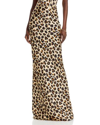 Sergio Hudson - Printed Silk Maxi Skirt