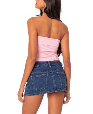 Isabella Ruched Tube Top