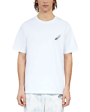 Shop The Kooples Feather Tee In White