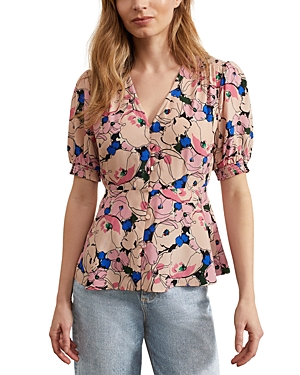 Hobbs London Limited Worthington Blouse In Multi