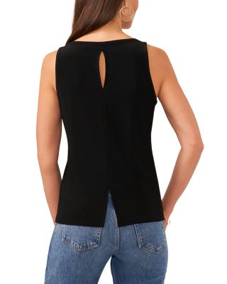 Sleeveless Back Cutout Top