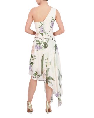 bcbg asymmetrical evening dress Asymmetrical Jersey Gown main image 1