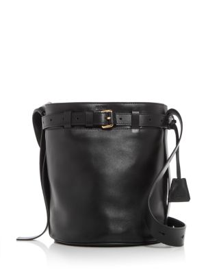 Moschino - Leather Bucket Shoulder Bag