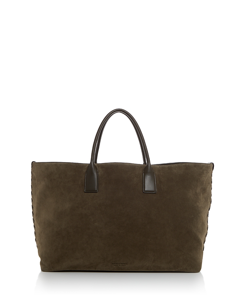 BOTTEGA VENETA SUEDE & LEATHER TOTE