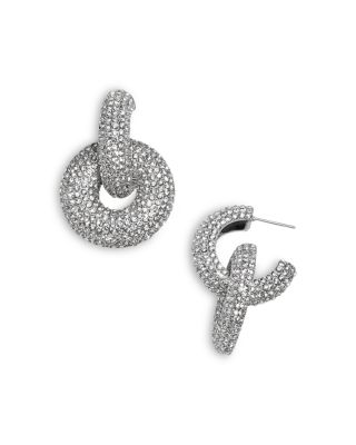 Mia Linked Circle Drop Earrings