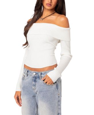Lauren Knit Fold Over Top