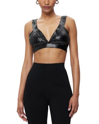 Hervé Léger - The Teri Sequined Bra Top