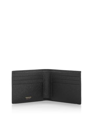 Micro Gancio Leather Bifold Wallet
