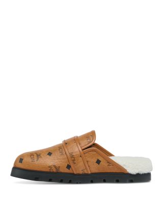 Women's MCM Collection Visetos Flat Mules