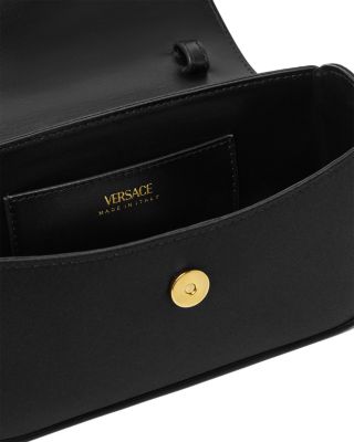 La Medusa Small Satin Top Handle Bag