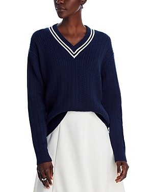 Shop Theory Tennis Sweater In New Ivory