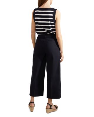 Simone Cropped Wide Leg Pants