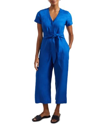 【HOBBS LONDON】Aliya Linen Jumpsuit リネンジャンプスーツ Petite Aliya Linen Jumpsuit | Hobbs US |