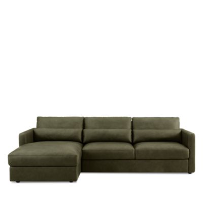 Amaro 2-Piece Leather Sectional