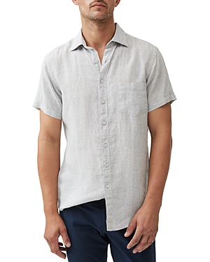 Rodd & Gunn Palm Beach Sports Fit Shirt In Vapour