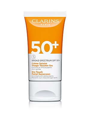 Clarins Dry Touch Facial Sunscreen Broad Spectrum Spf 50+ 1.7 Oz.