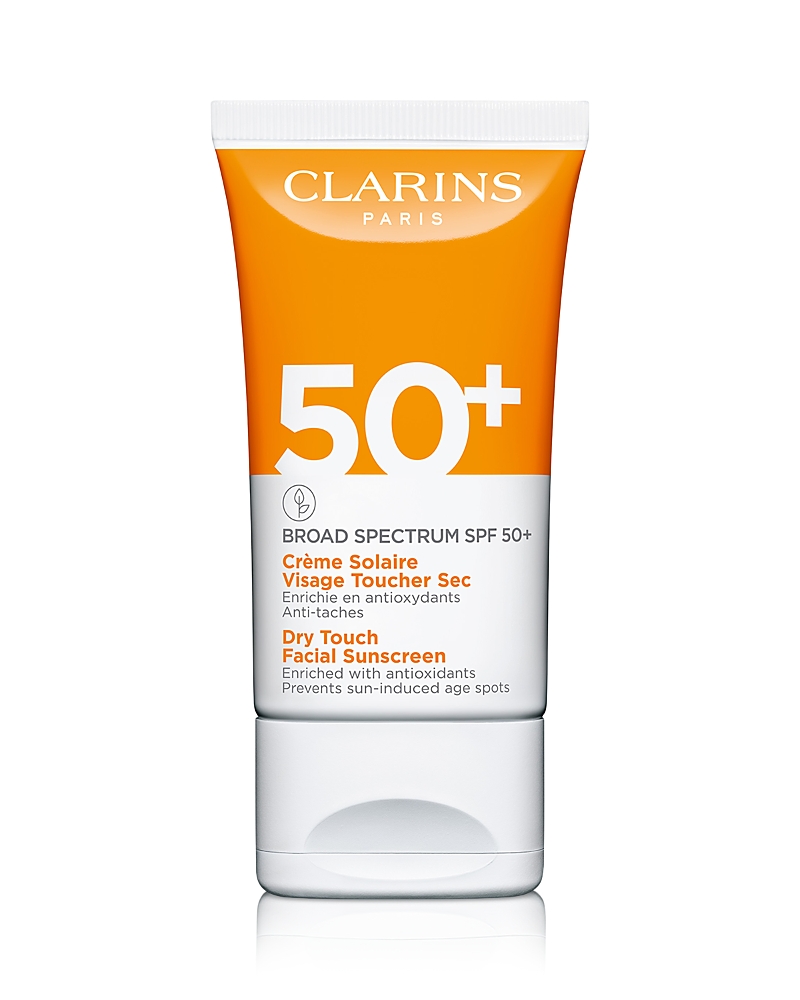 Clarins Dry Touch Facial Sunscreen Broad Spectrum Spf 50+ 1.7 oz.