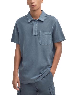 Barbour - Liverton Cotton Twill Trimmed Pocket Polo Shirt