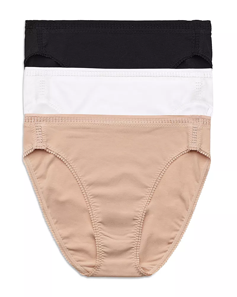 On Gossamer Cabana Cotton High Waist Briefs, Pack of 3