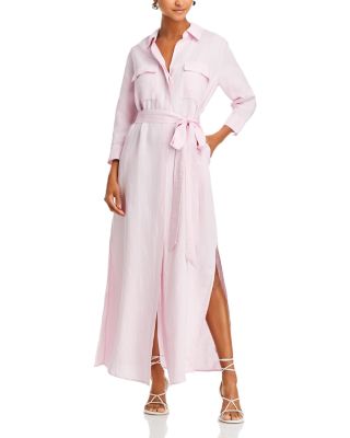 L'AGENCE - Cameron Maxi Shirt Dress