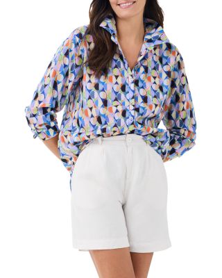 NIC+ZOE - Social Circles Boyfriend Shirt