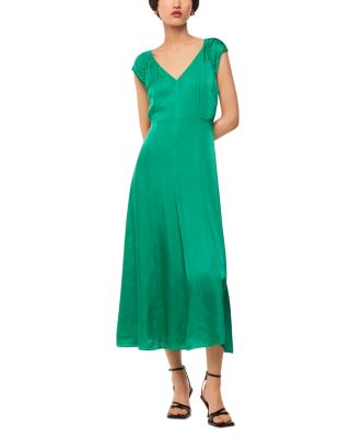 Whistles - Arie Hammere Dsatin Midi Dress