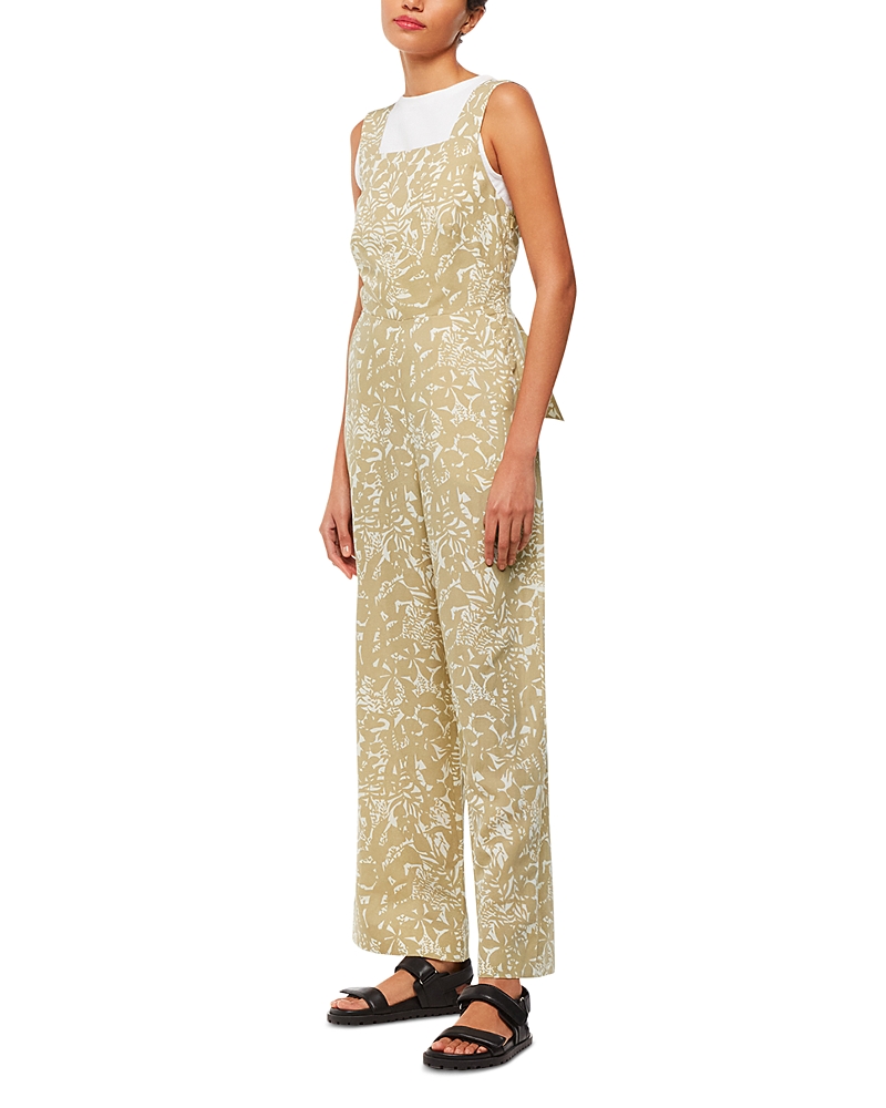 Whistles Tropical Leaves Jumpsuit