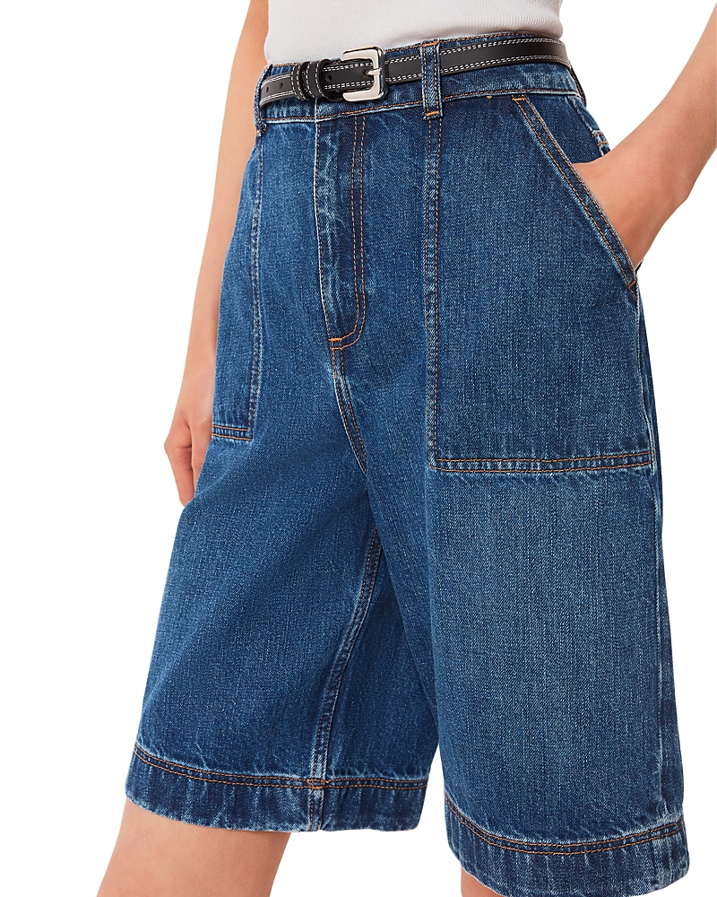 Whistles Raya Longline Denim Shorts