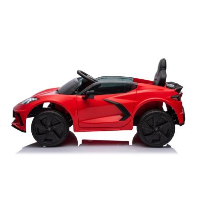  Corvette C8 Stingray 12V 1-Seater Ride on for Kids 3-8 - Ages 2-4