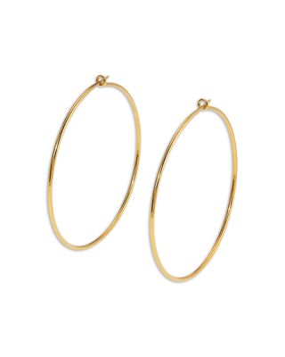 Nadri Sunlight Large Hoop Earrings