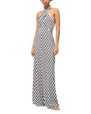 STAUD - Julie Striped Dress