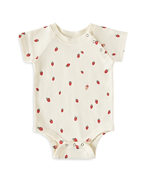 Shop Pehr Unisex Bodysuit - Baby In Strawberry