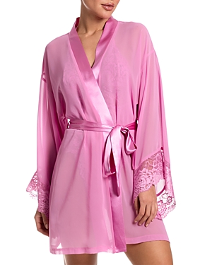 Shop In Bloom By Jonquil Chiffon Belted Robe In Orchid