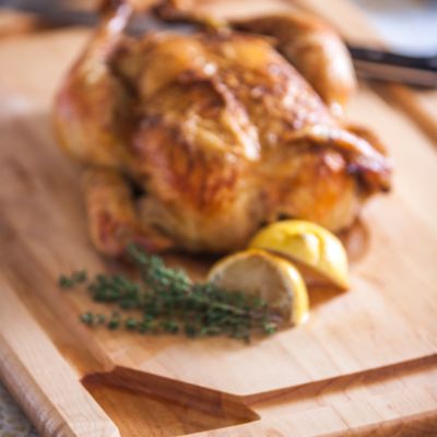 Maple Carving Board with Spout