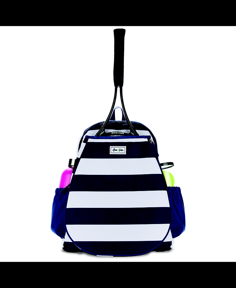 Ame & Lulu Game on Tennis Quilted Backpack