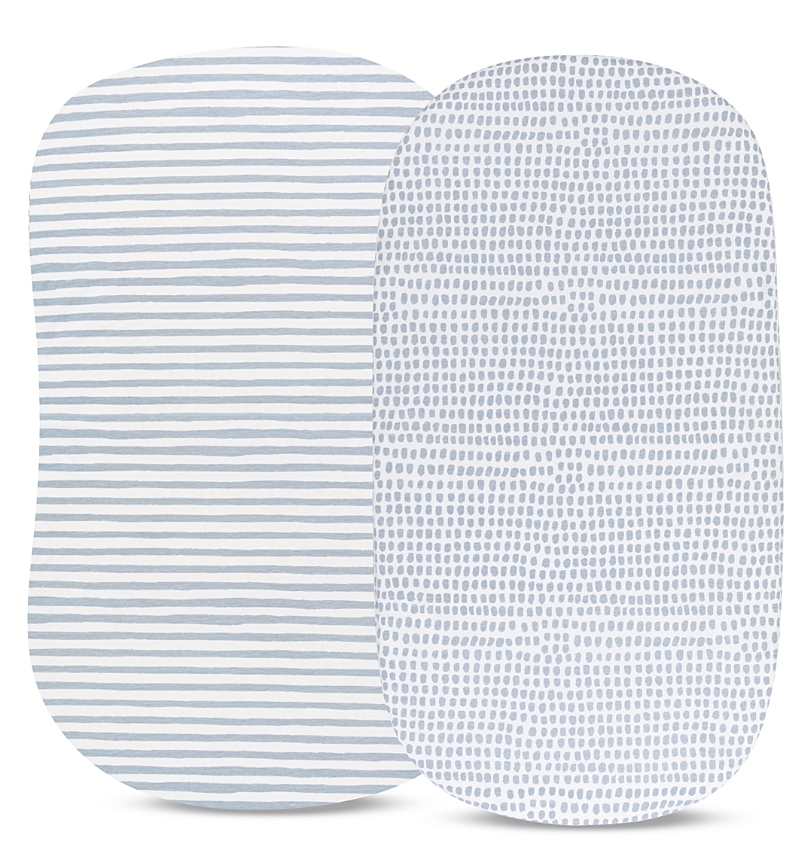 Ely's & Co. Unisex Waterproof Bassinet Sheet Set
