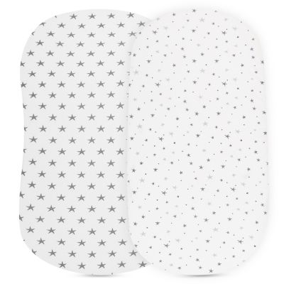 Ely's & Co. Waterproof Bassinet Sheet Set